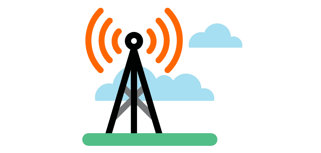 antenne 4G schématique