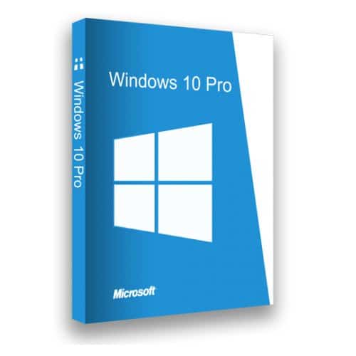 Windows 10 Pro logo et pack