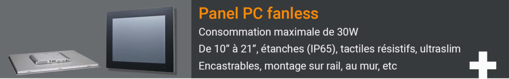 Panel PC fanless