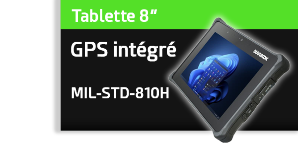 Tablette 8" GPS