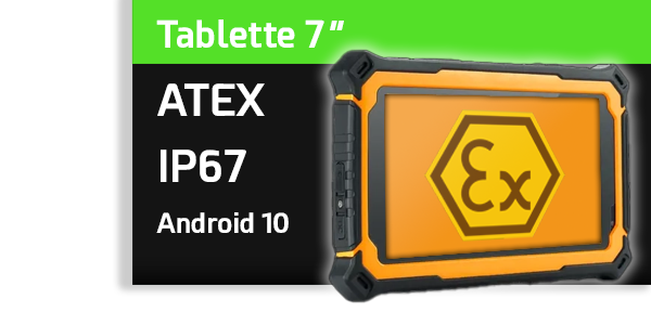 Tablette 7" ATEX 