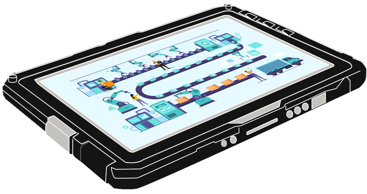 La tablette durcie une solution adaptée à l'industrie 4.0 — free download