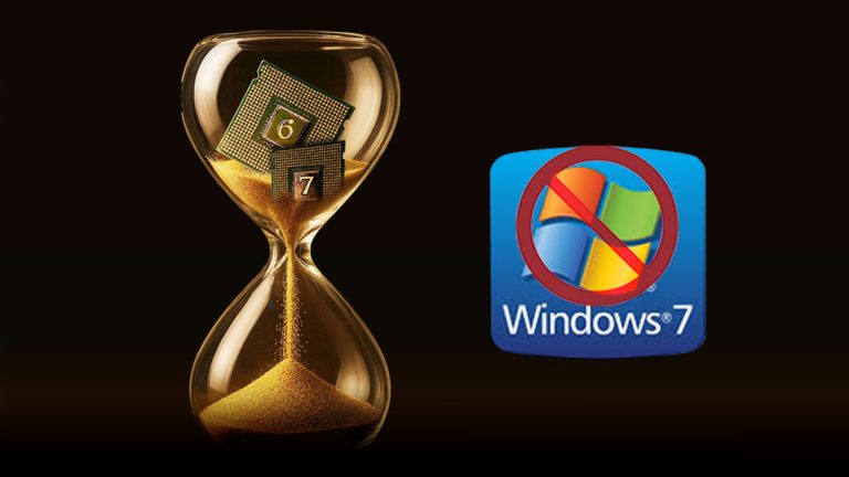 Fin de vie des processeur Intel de 6 et 7eme gen. ainsi que de la compatibilité Windows 7