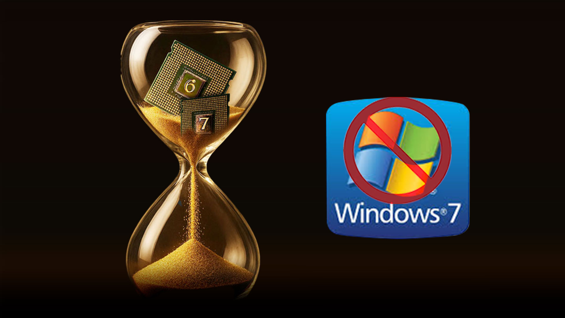 Fin de vie des processeur Intel de 6 et 7eme gen. ainsi que de la compatibilité Windows 7