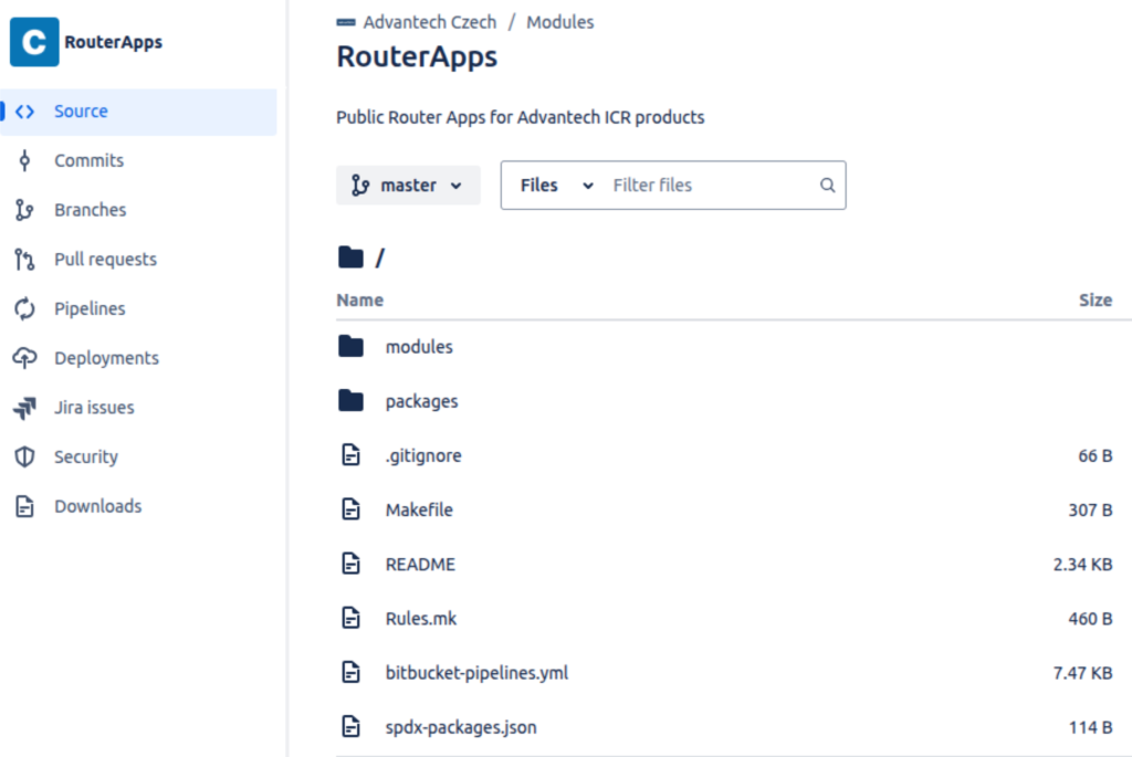 Ressources de code pour les Router Apps