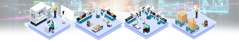 Structure industrielle aux multiples protocoles 