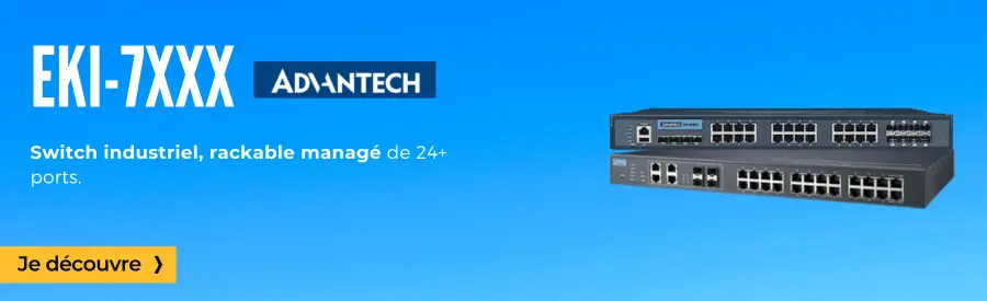 Switchs rackable industriel avec 24 ports et plus