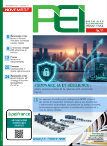 PEI Novembre 2025 qui parle de la cybersécurité dans un dossier expert proposé par Integral Systm