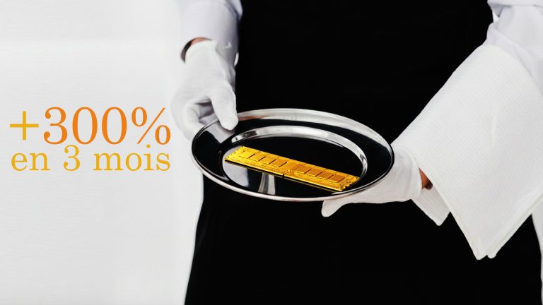 La RAM a pris 300% d'inflation en 3 mois