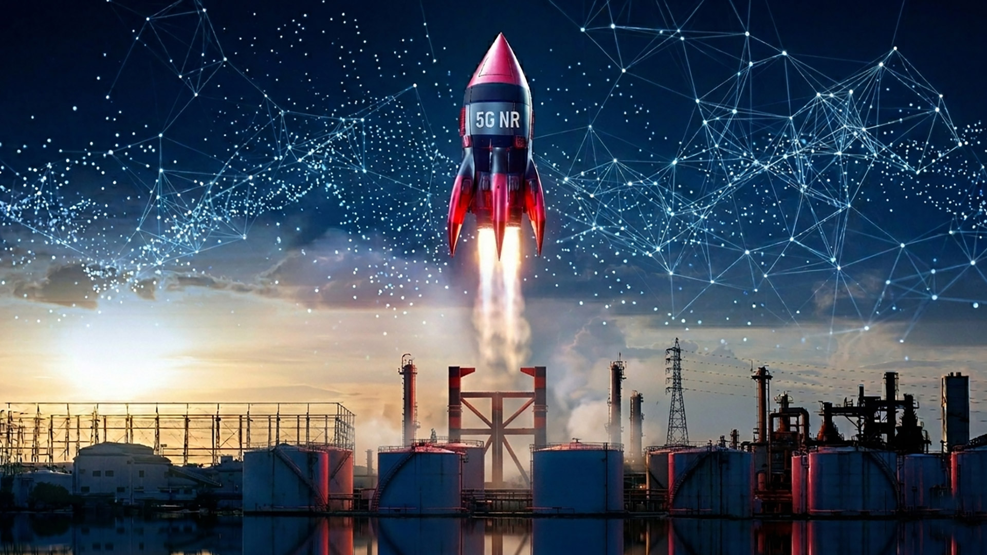 Réseau 5G NR pour les industriels et l'IoT